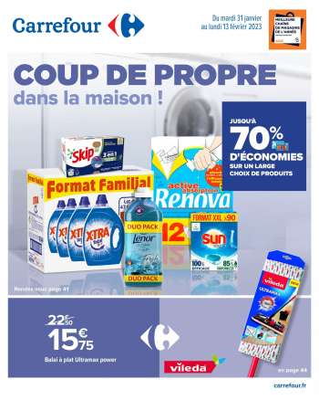 Catalogue Carrefour Hypermarchés - 31/01/2023 - 13/02/2023.