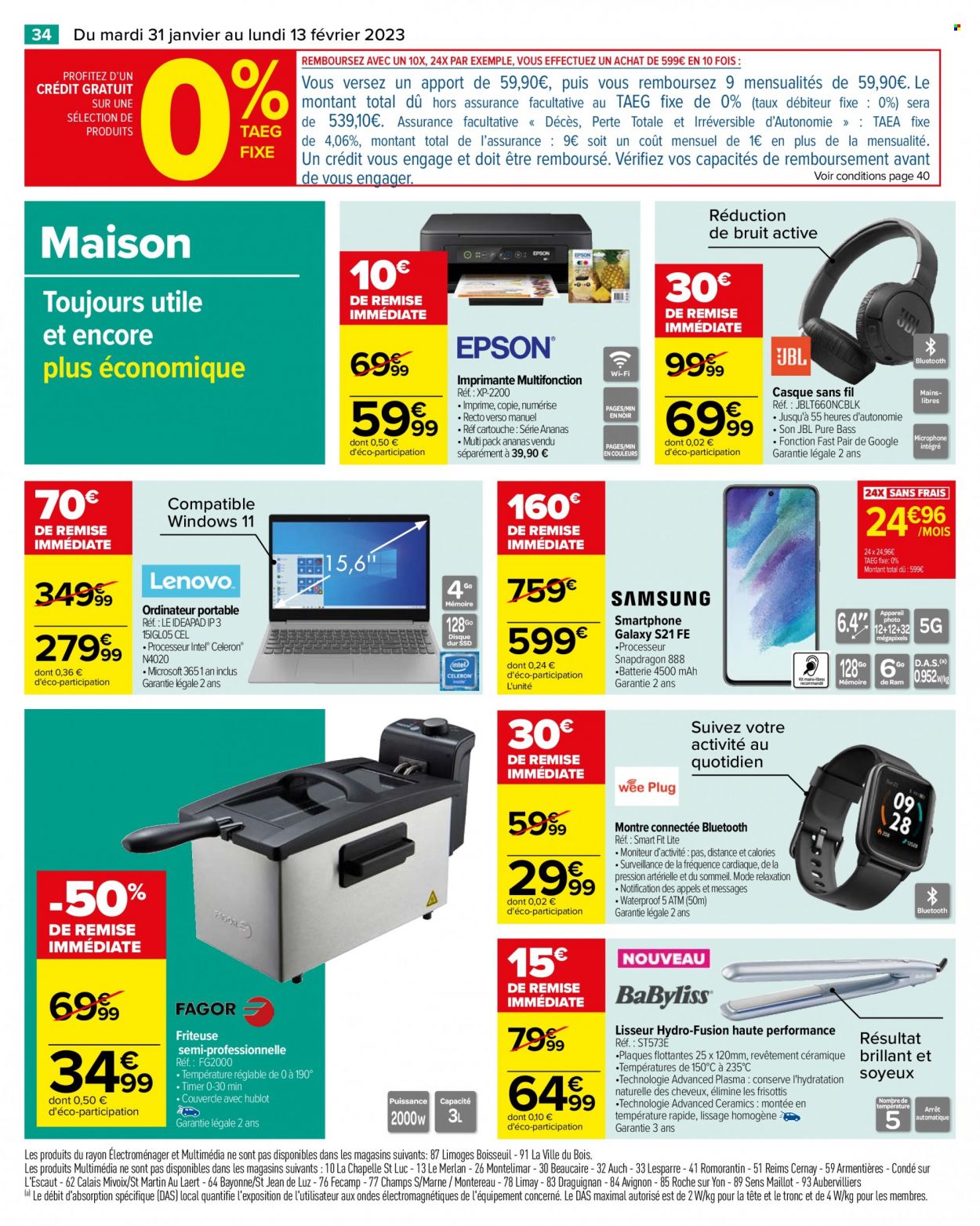 Catalogue Carrefour Hypermarchés - 31/01/2023 - 13/02/2023. Page 37