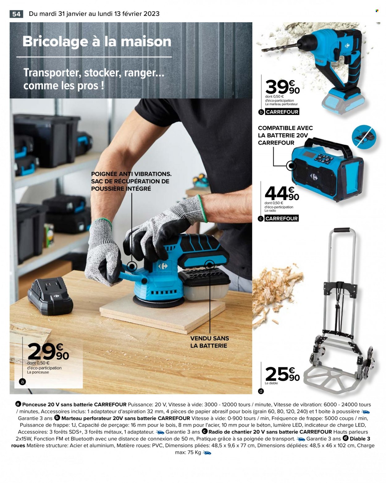 Catalogue Carrefour Hypermarchés - 31/01/2023 - 13/02/2023. Page 58