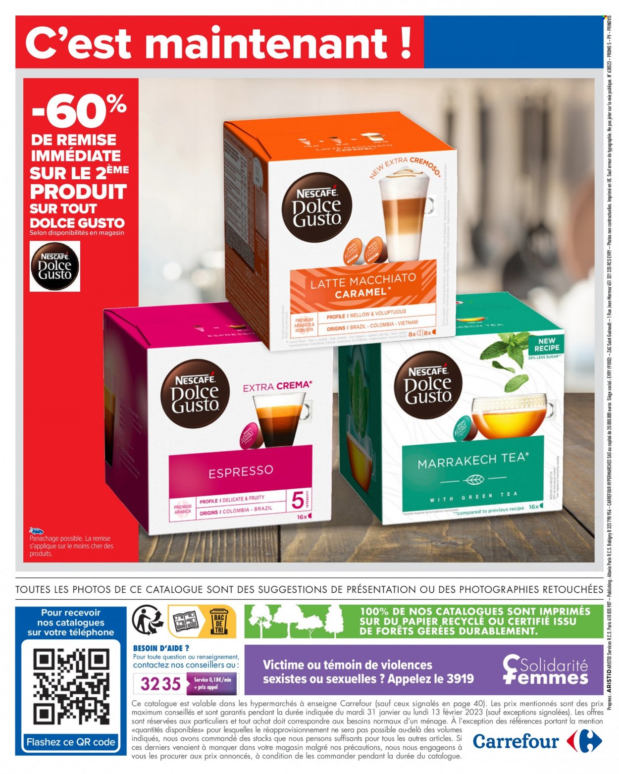 Catalogue Carrefour Hypermarchés - 31/01/2023 - 13/02/2023. Page 60