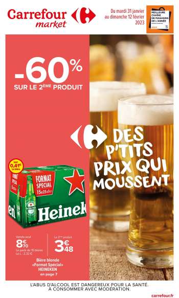 Catalogue Carrefour Market - 31/01/2023 - 12/02/2023.
