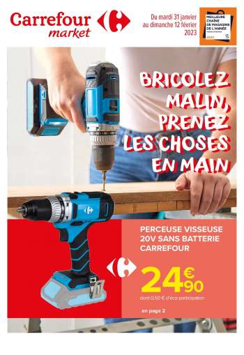 Catalogue Carrefour Market - 31/01/2023 - 12/02/2023.