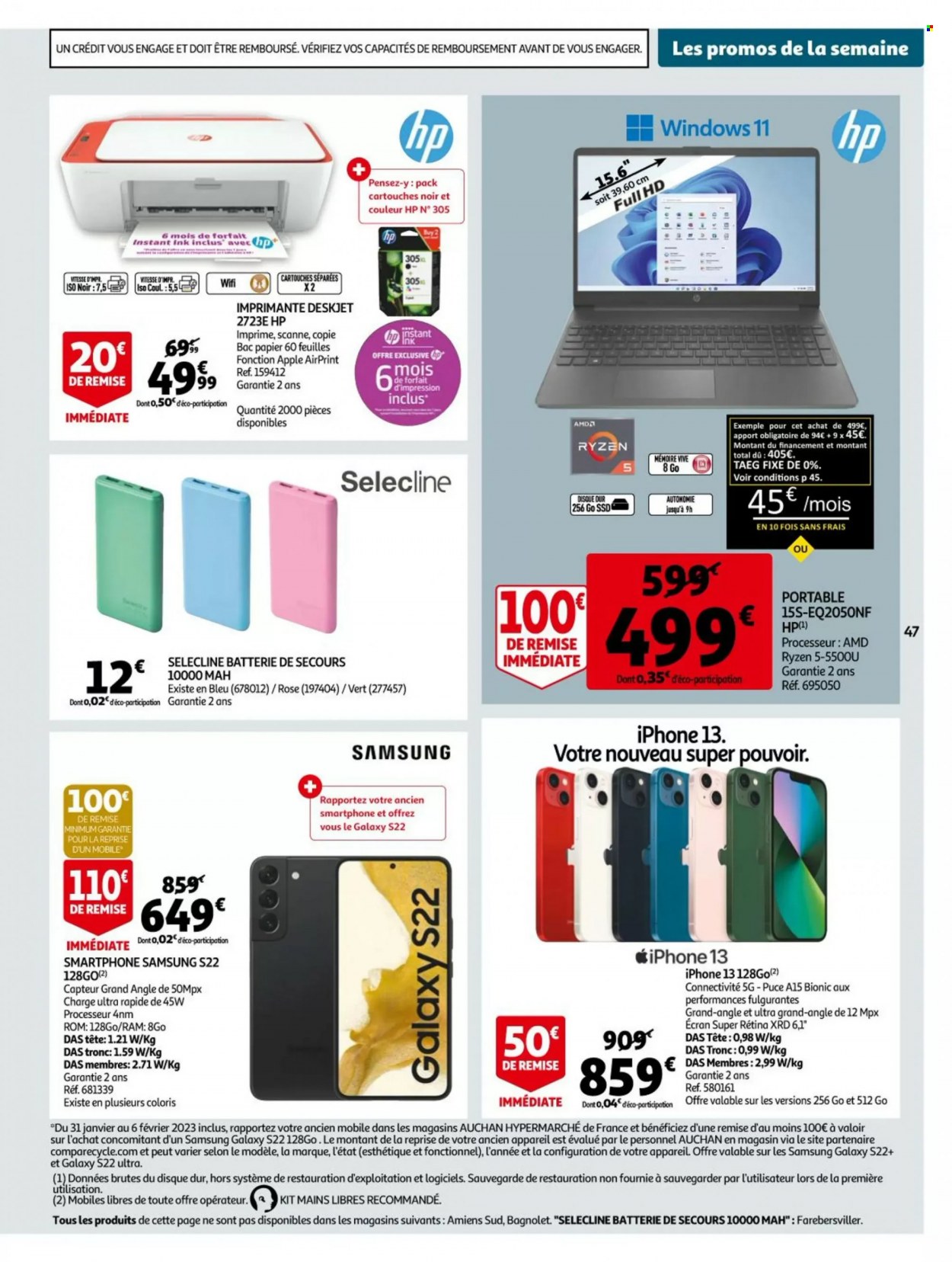 Catalogue Auchan. Page 47