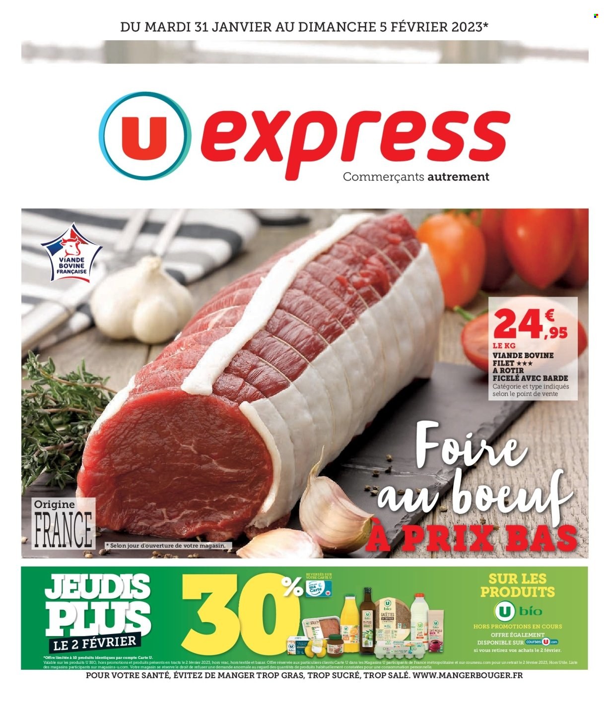 Catalogue U express - 31/01/2023 - 05/02/2023. Page 1