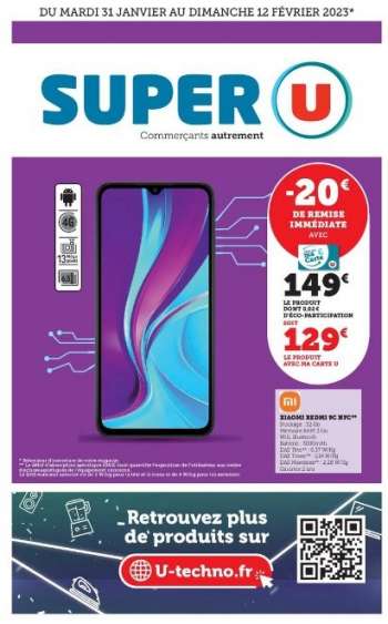 Catalogue SUPER U - 31/01/2023 - 12/02/2023.