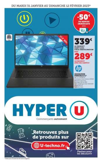 Catalogue HYPER U - 31/01/2023 - 12/02/2023.