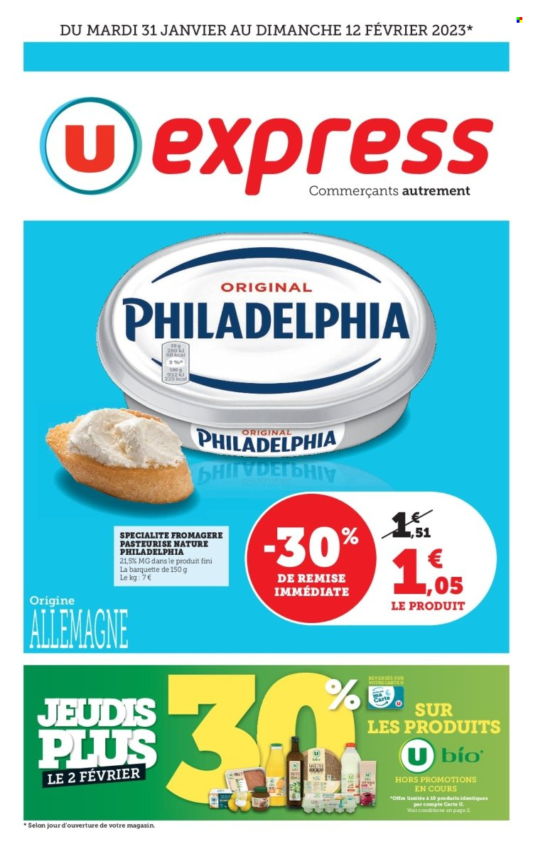 Catalogue U express - 31/01/2023 - 12/02/2023. Page 1
