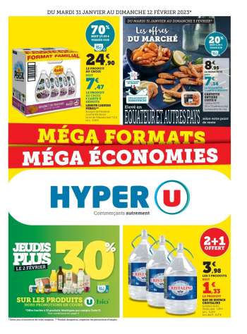 Catalogue HYPER U - 31/01/2023 - 12/02/2023.