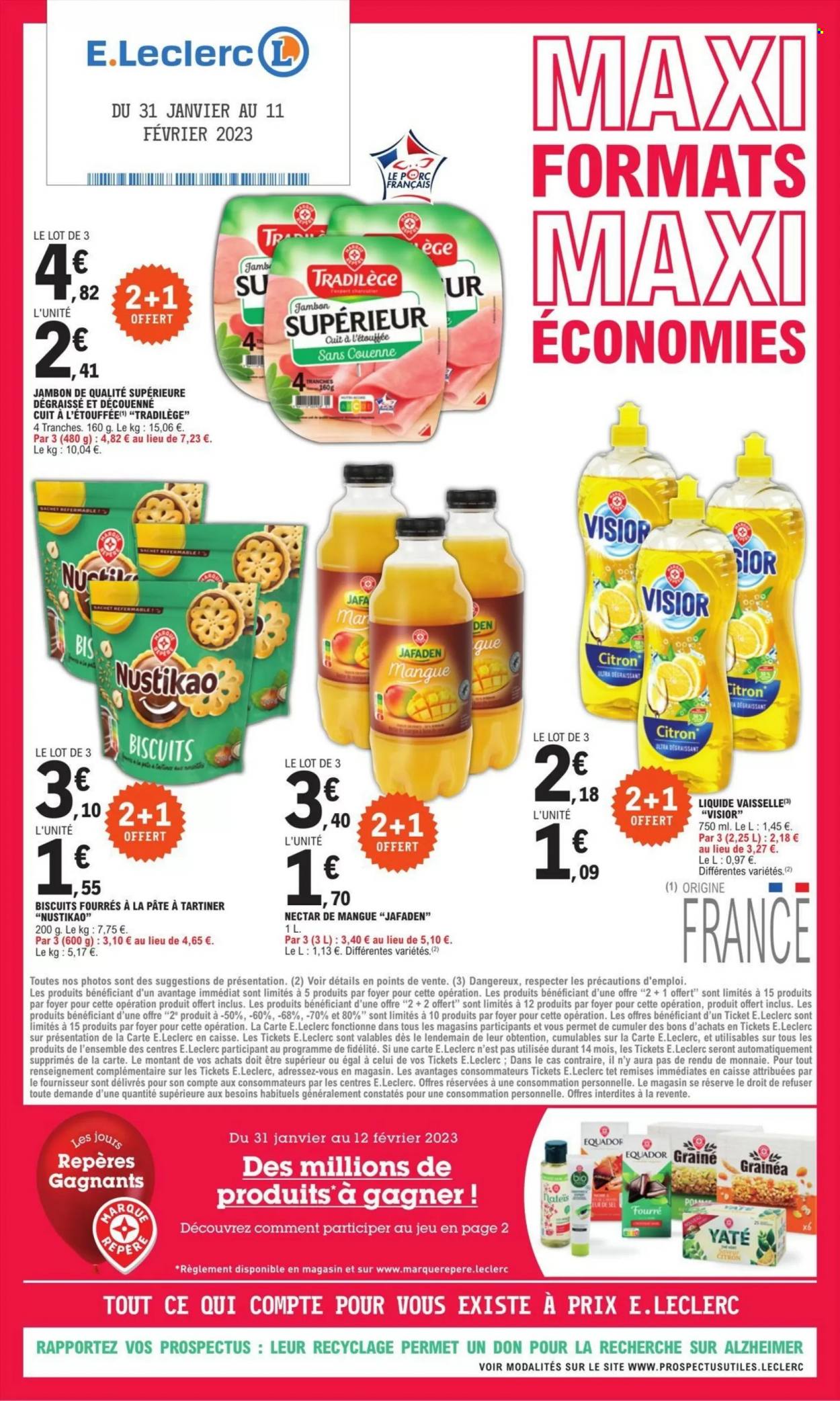 Catalogue E.Leclerc - 31/01/2023 - 11/02/2023. Page 1