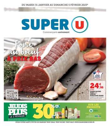 Catalogue SUPER U - 31/01/2023 - 05/02/2023.