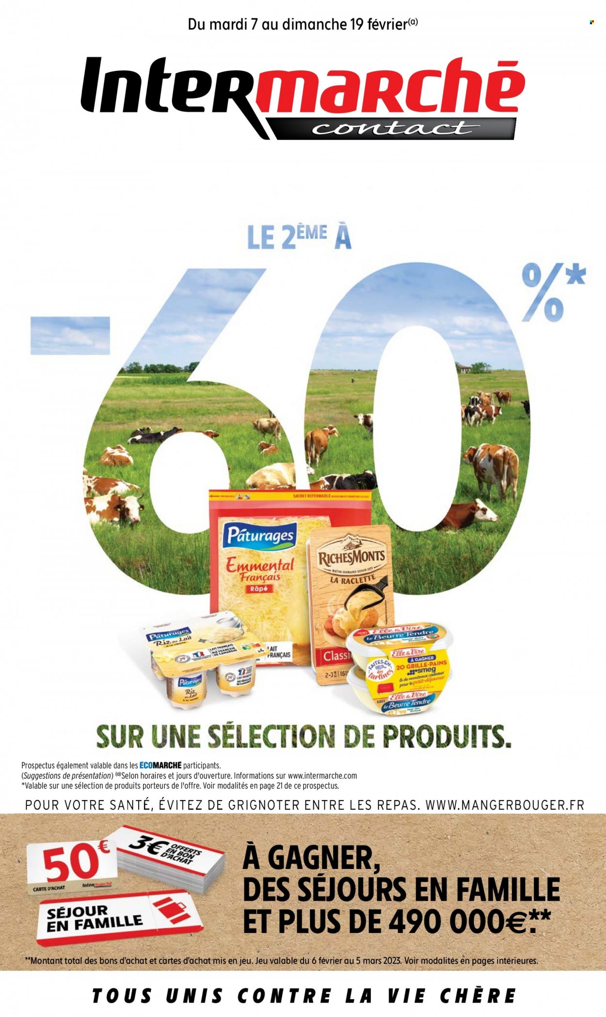 Catalogue Intermarché Contact - 07/02/2023 - 19/02/2023. Page 1