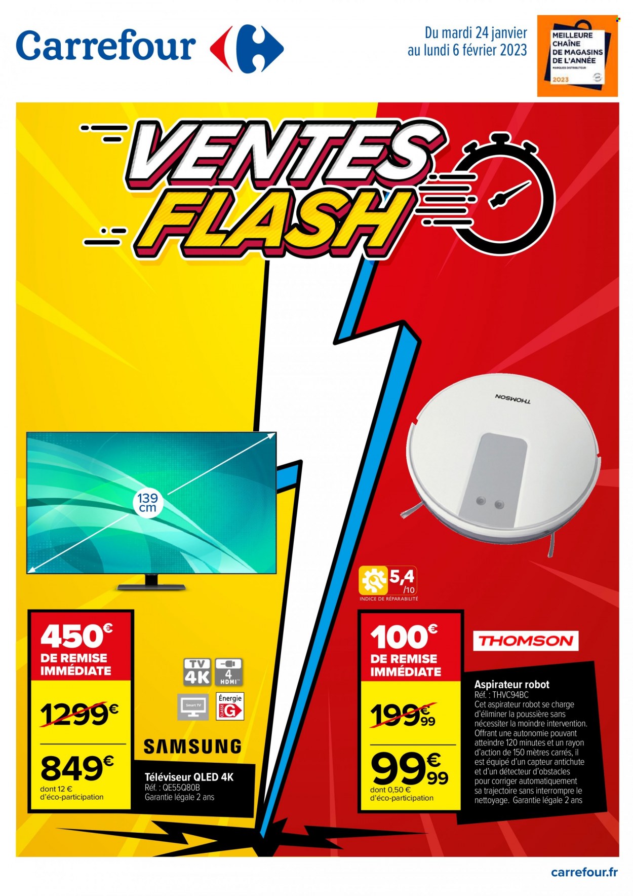 Catalogue Carrefour Hypermarchés - 24/01/2023 - 06/02/2023. Page 1