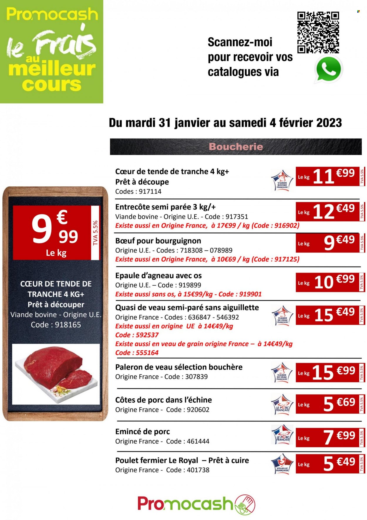 Catalogue Promocash - 31/01/2023 - 04/02/2023. Page 1