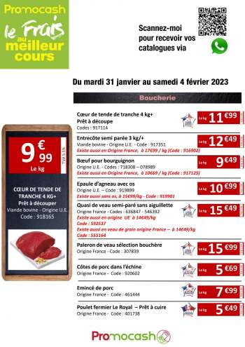 Catalogue Promocash - 31/01/2023 - 04/02/2023.