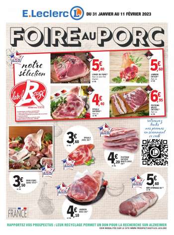 Catalogue E.Leclerc - 31/01/2023 - 11/02/2023.