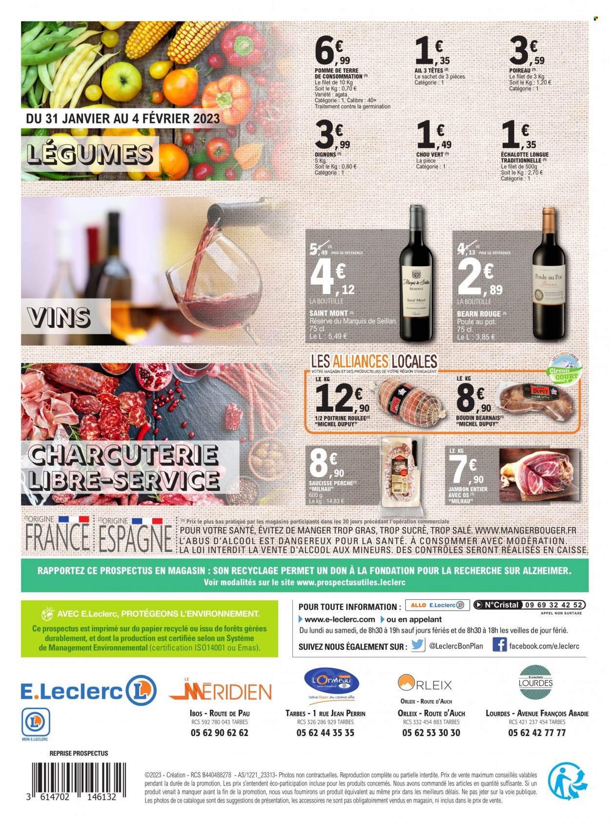 Catalogue E.Leclerc - 31/01/2023 - 11/02/2023. Page 4