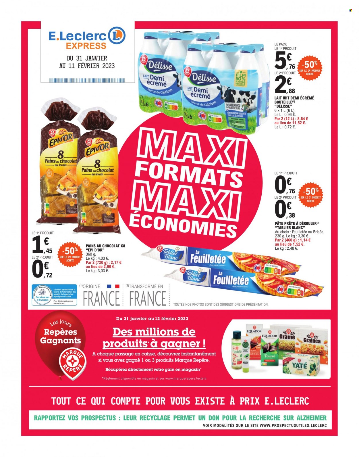 Catalogue E.Leclerc - 31/01/2023 - 11/02/2023. Page 1