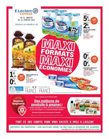 Catalogue E.Leclerc - 31/01/2023 - 11/02/2023.