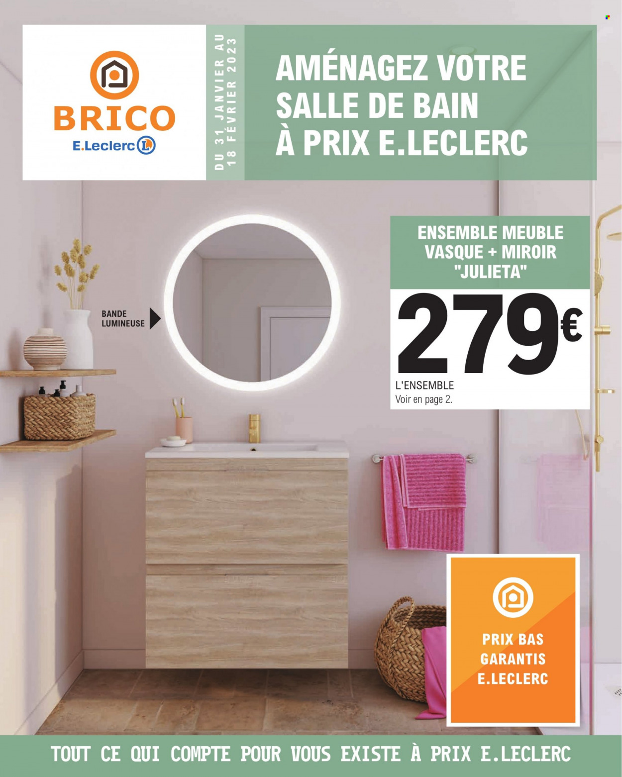 Catalogue E.Leclerc - 31/01/2023 - 18/02/2023. Page 1