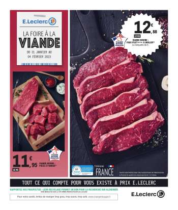 Catalogue E.Leclerc - 31/01/2023 - 04/02/2023.