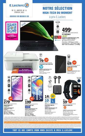 Catalogue E.Leclerc - 31/01/2023 - 11/02/2023.