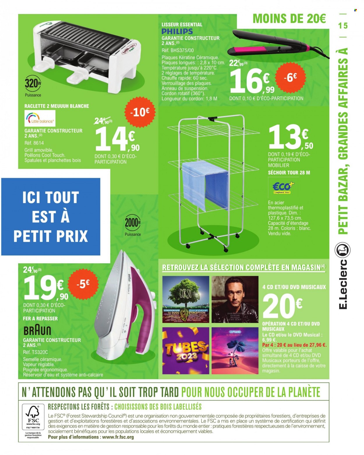 Catalogue E.Leclerc - 31/01/2023 - 11/02/2023. Page 15