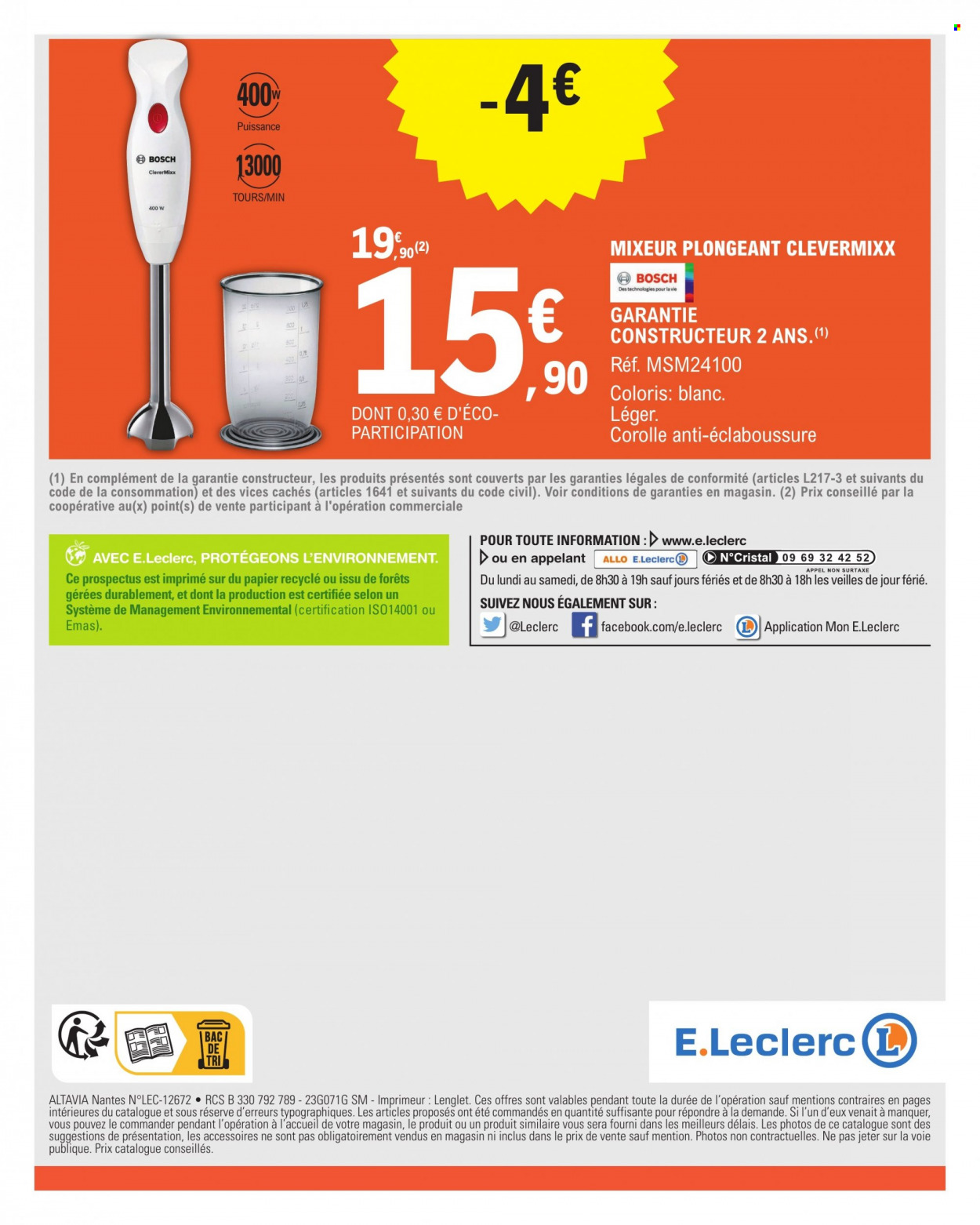 Catalogue E.Leclerc - 31/01/2023 - 11/02/2023. Page 18