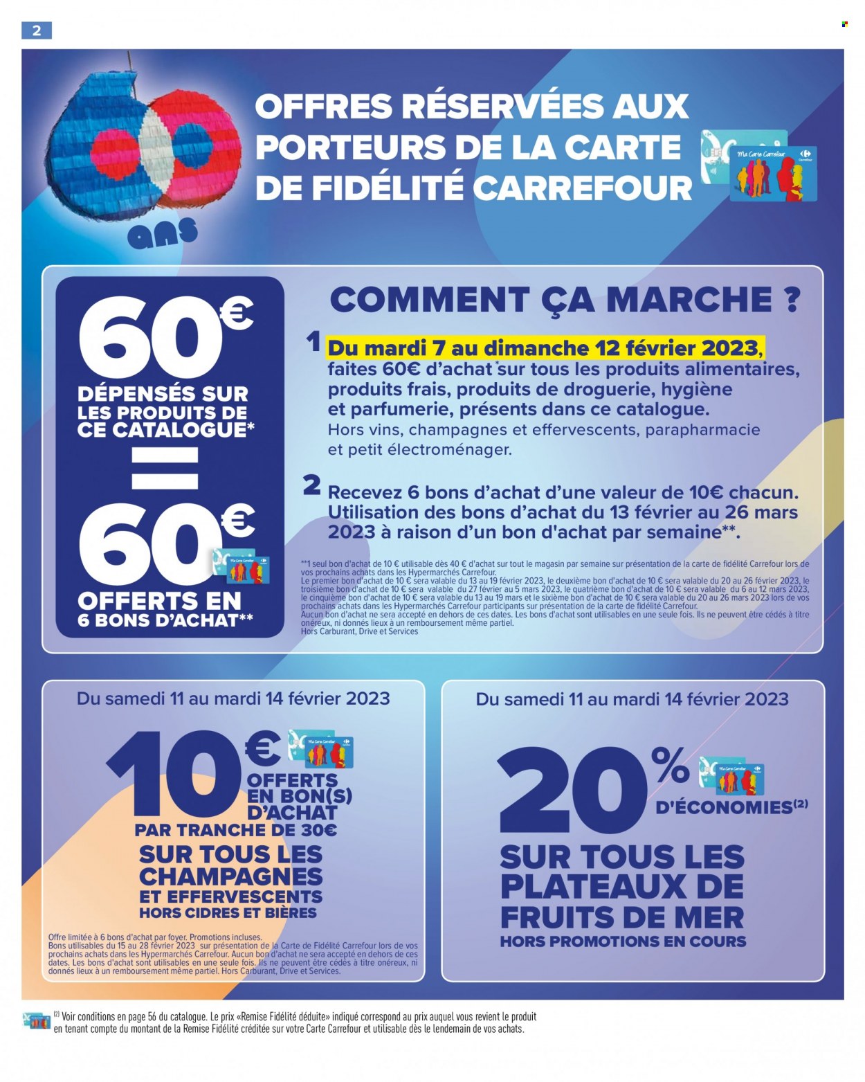 Catalogue Carrefour Hypermarchés - 07/02/2023 - 20/02/2023. Page 4
