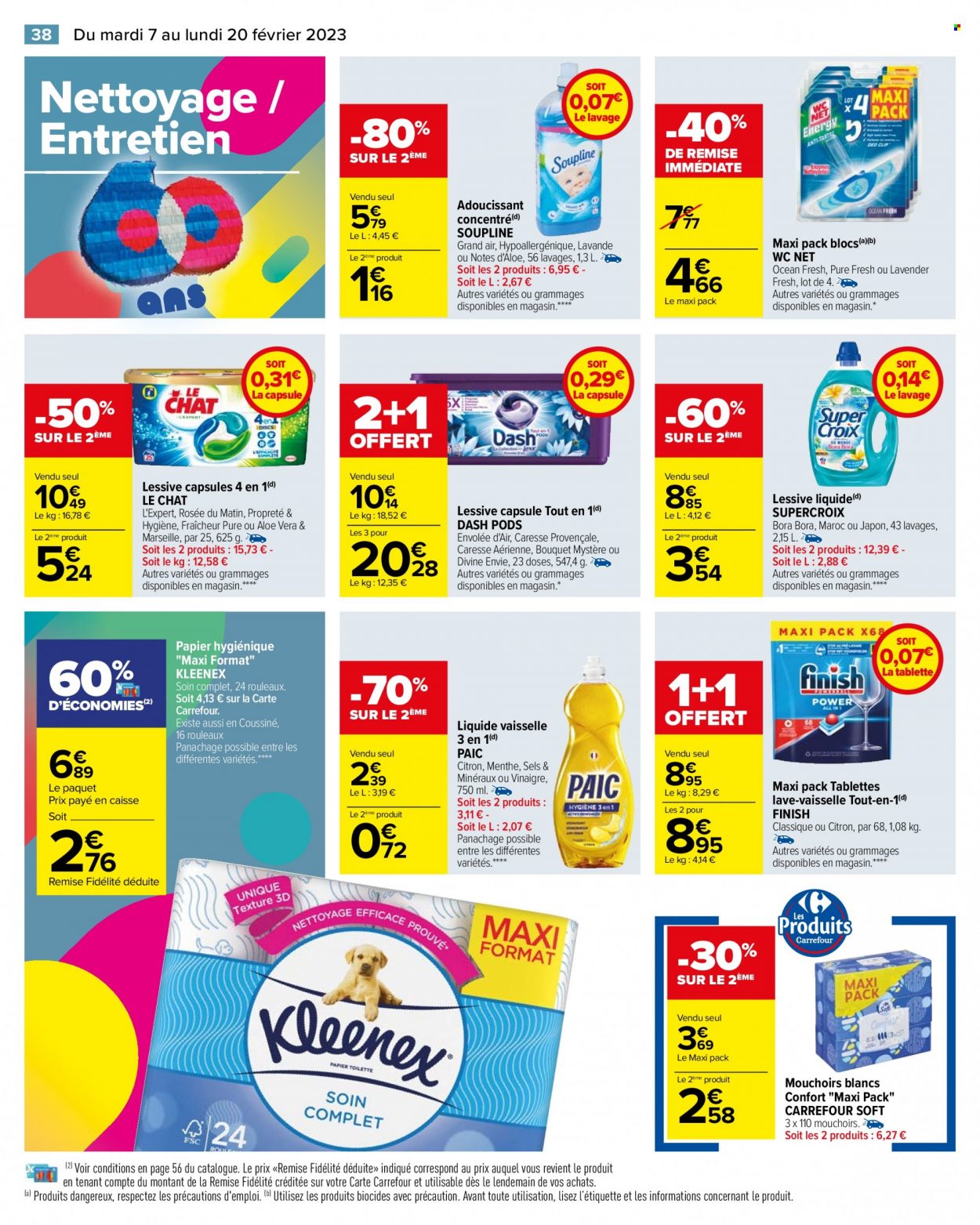 Catalogue Carrefour Hypermarchés - 07/02/2023 - 20/02/2023. Page 40