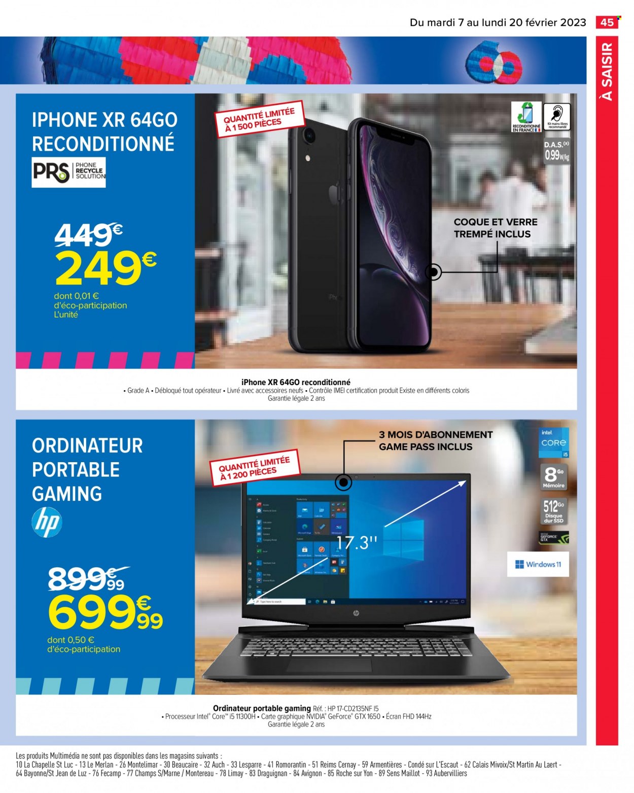 Catalogue Carrefour Hypermarchés - 07/02/2023 - 20/02/2023. Page 47