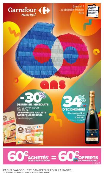 Catalogue Carrefour Market - 07/02/2023 - 19/02/2023.
