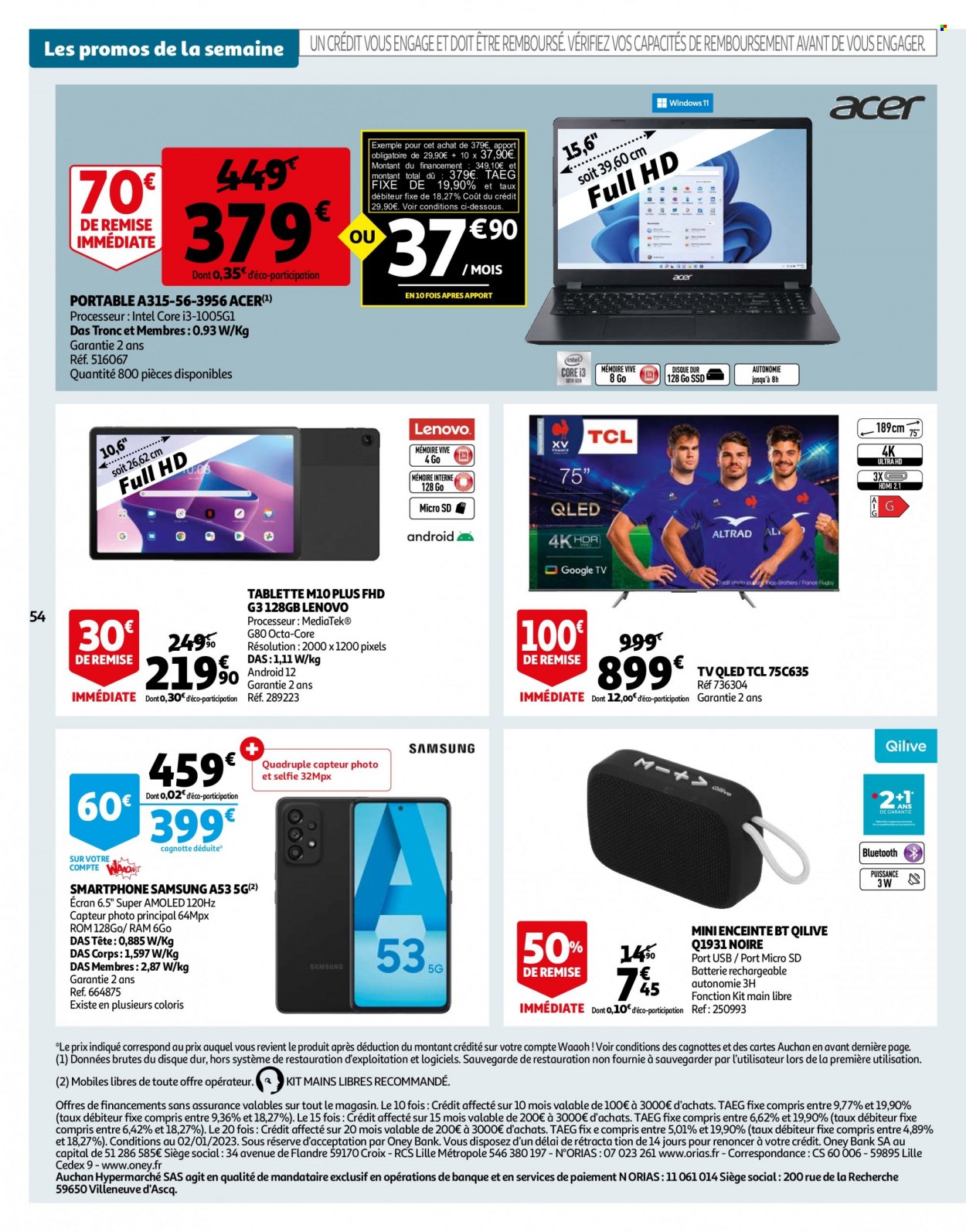 Catalogue Auchan - 07/02/2023 - 13/02/2023. Page 55