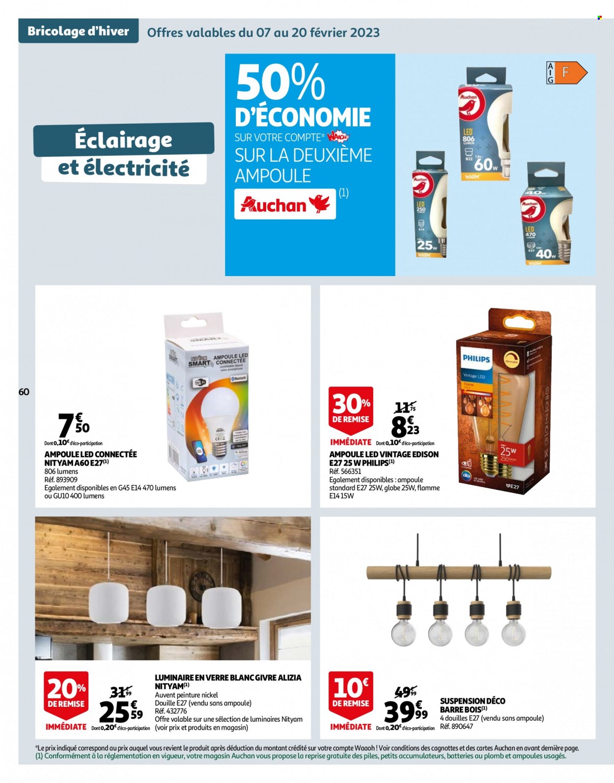 Catalogue Auchan - 07/02/2023 - 13/02/2023. Page 61