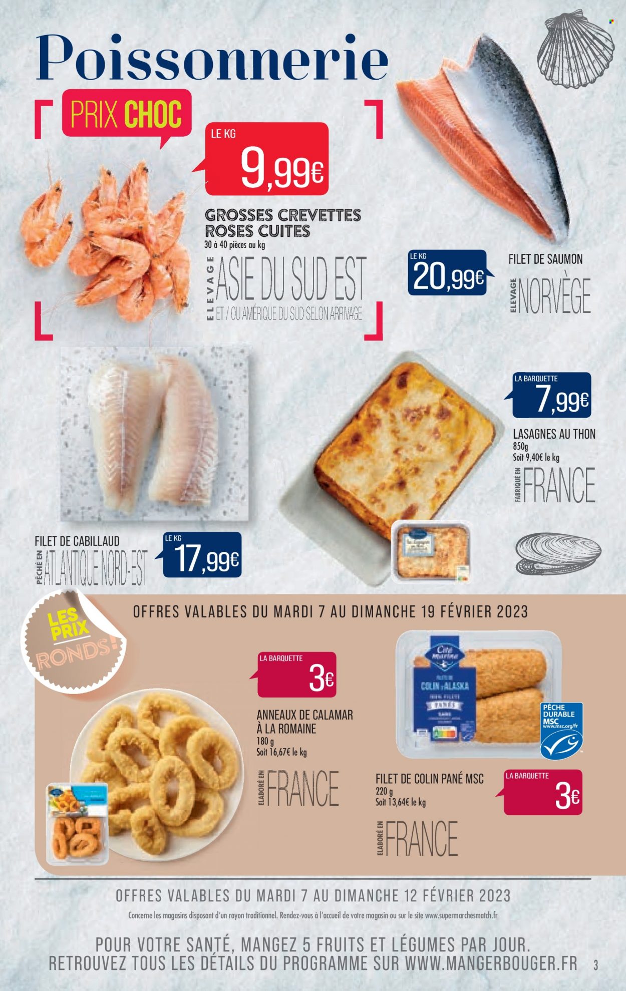 Catalogue Supermarché Match - 07/02/2023 - 19/02/2023. Page 3