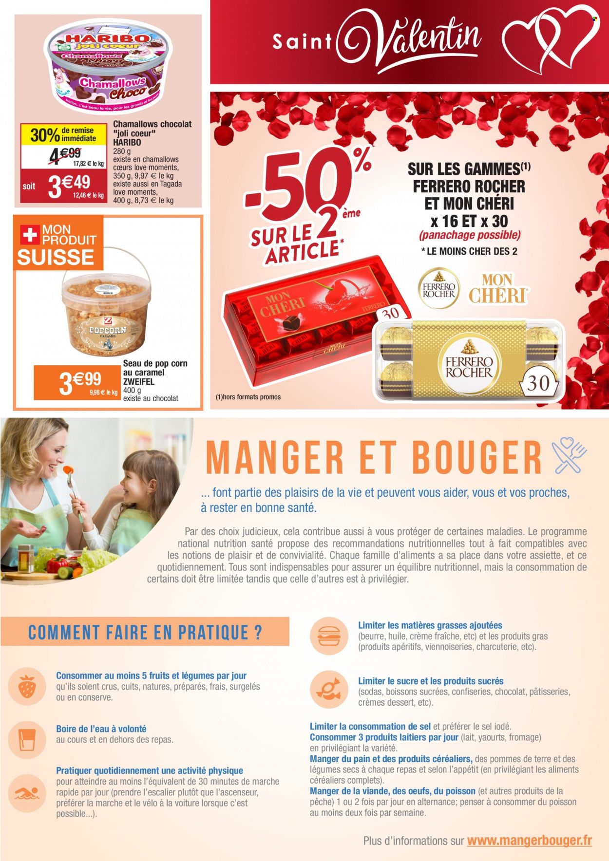 thumbnail - Catalogue Migros France - 07/02/2023 - 14/02/2023 - Produits soldés - pommes de terre, fromage, yaourt, crème fraîche, Ferrero Rocher, Mon Chéri. Page 3.