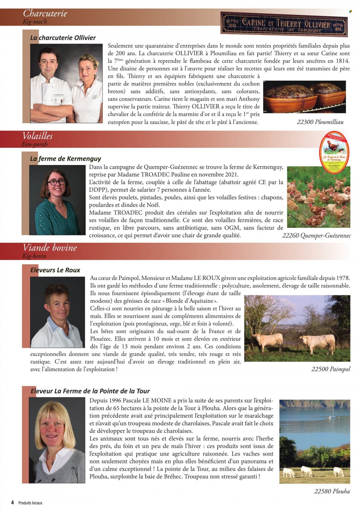 thumbnail - Catalogue E.Leclerc - 07/02/2023 - 11/02/2023 - Produits soldés - maïs, saucisse, pâté à l’ancienne, Axe, compléments alimentaires. Page 4.