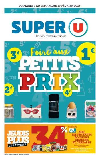 Catalogue SUPER U - 07/02/2023 - 19/02/2023.