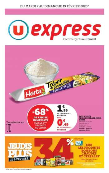 Catalogue U express - 07/02/2023 - 19/02/2023.