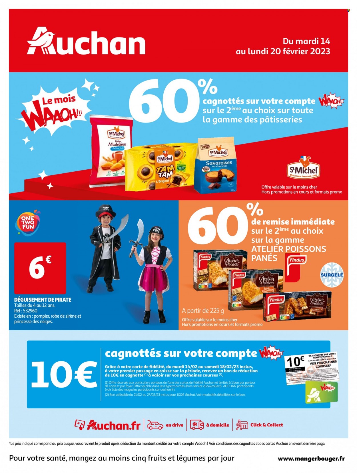 Catalogue Auchan - 14/02/2023 - 20/02/2023. Page 1