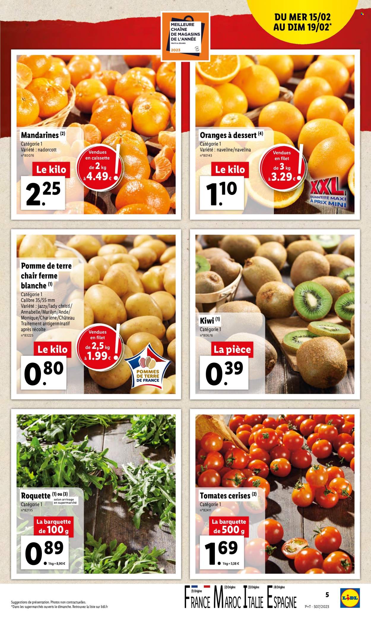 Catalogue Lidl - 15/02/2023 - 21/02/2023. Page 5