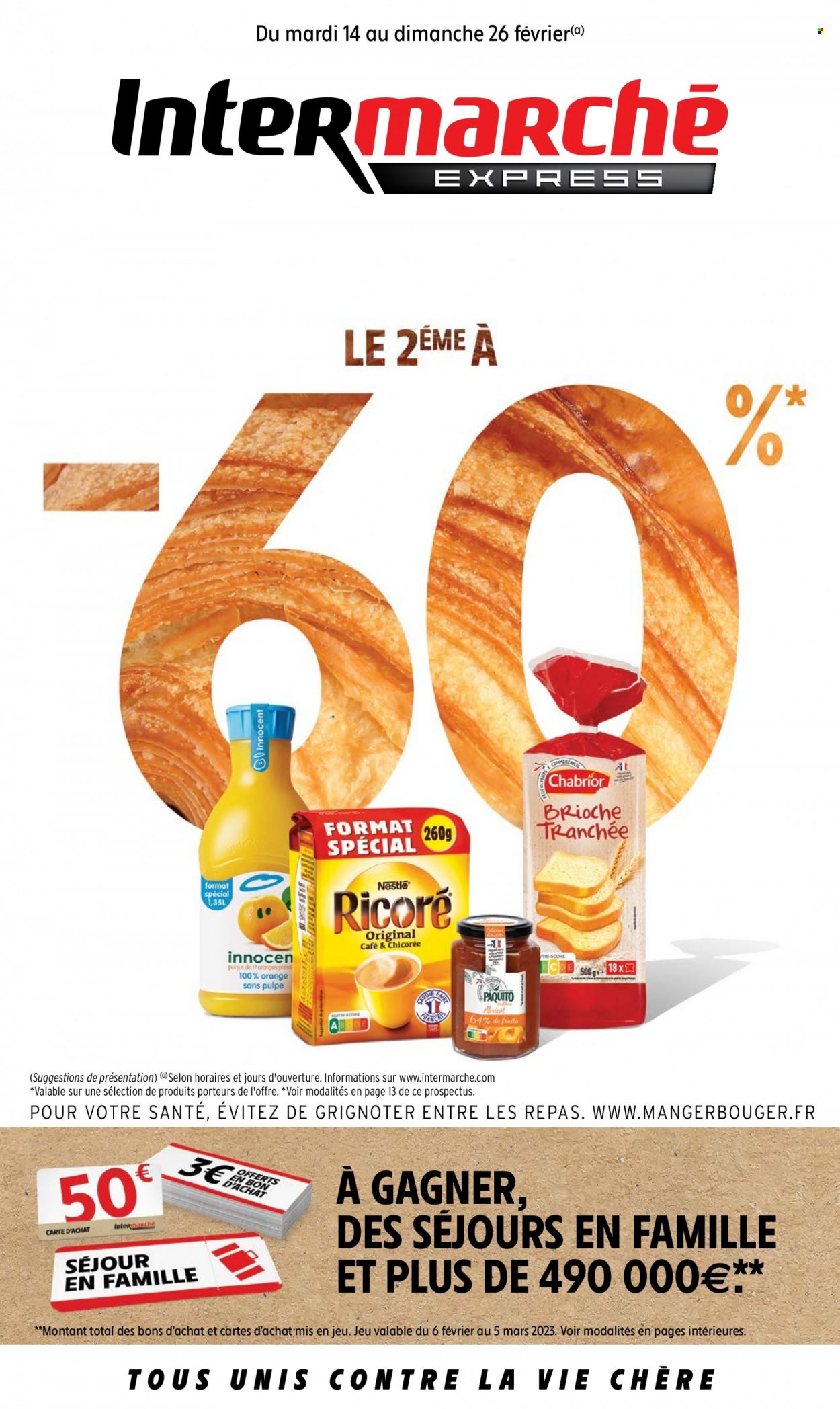 Catalogue Intermarché Express - 14/02/2023 - 26/02/2023. Page 1