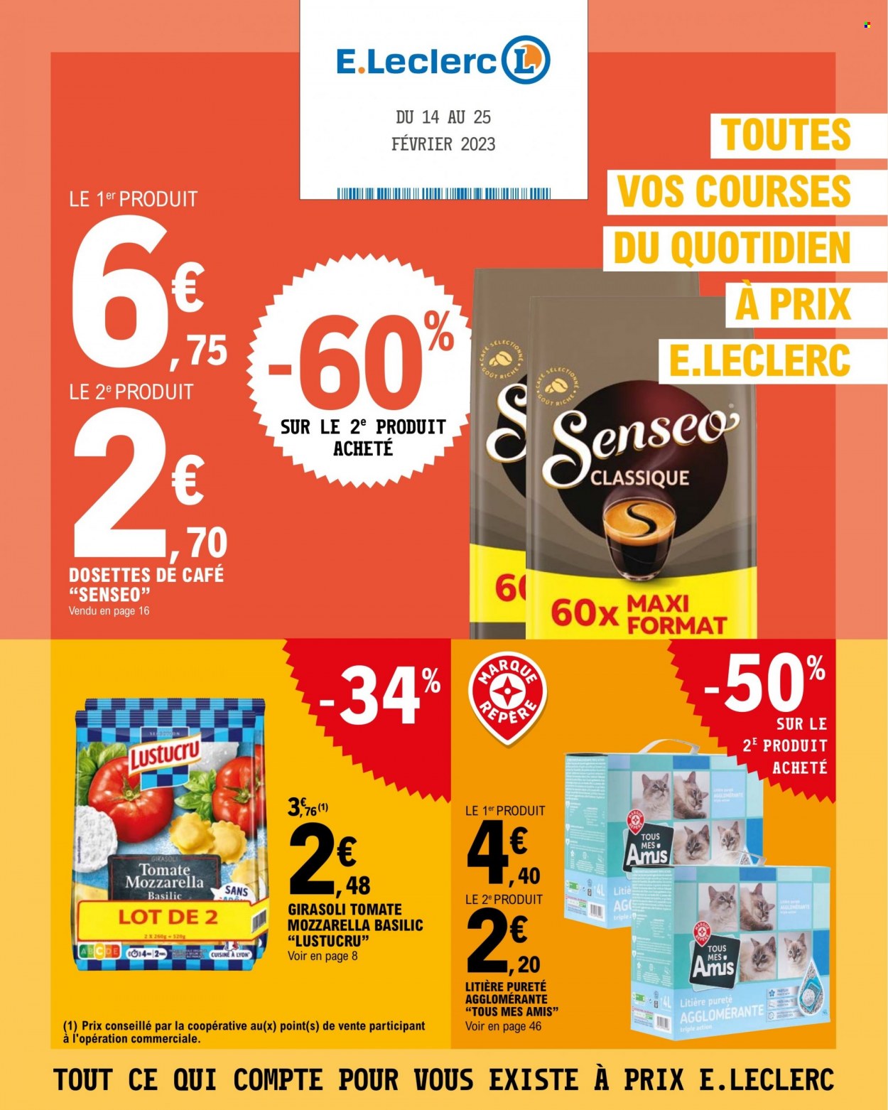 Catalogue E.Leclerc - 14/02/2023 - 25/02/2023. Page 1