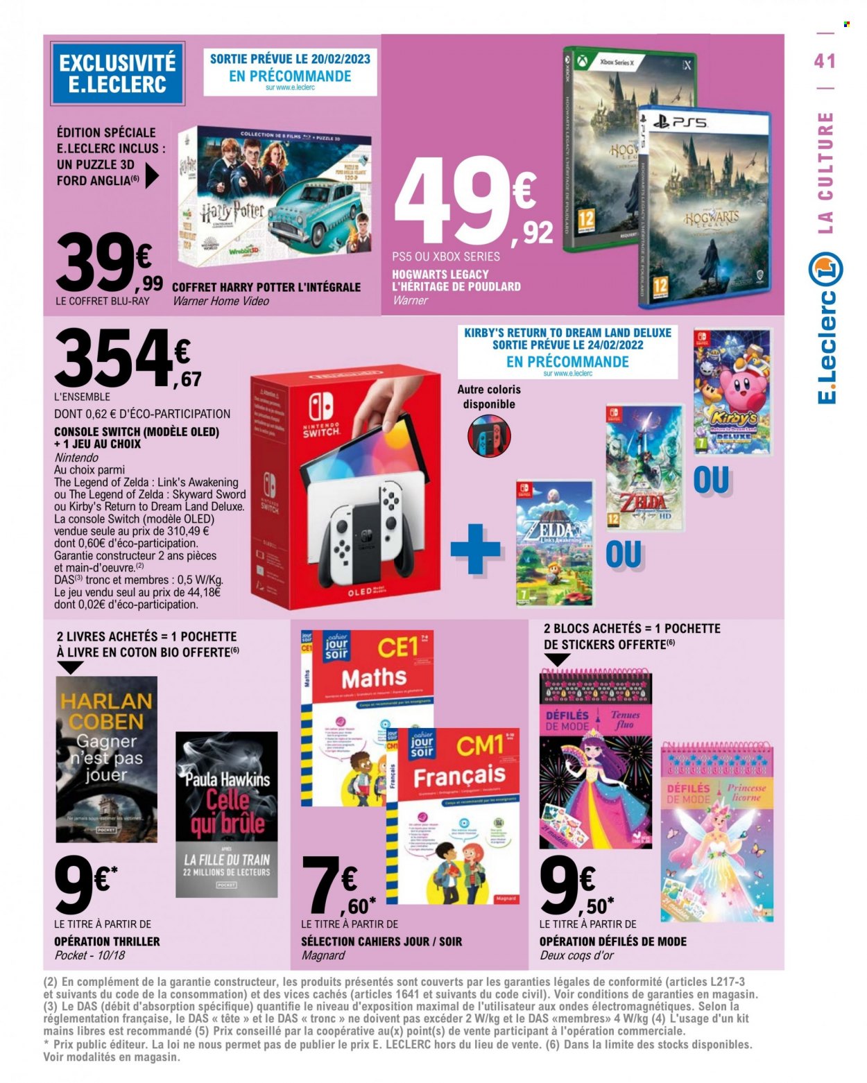 Catalogue E.Leclerc - 14/02/2023 - 25/02/2023. Page 41
