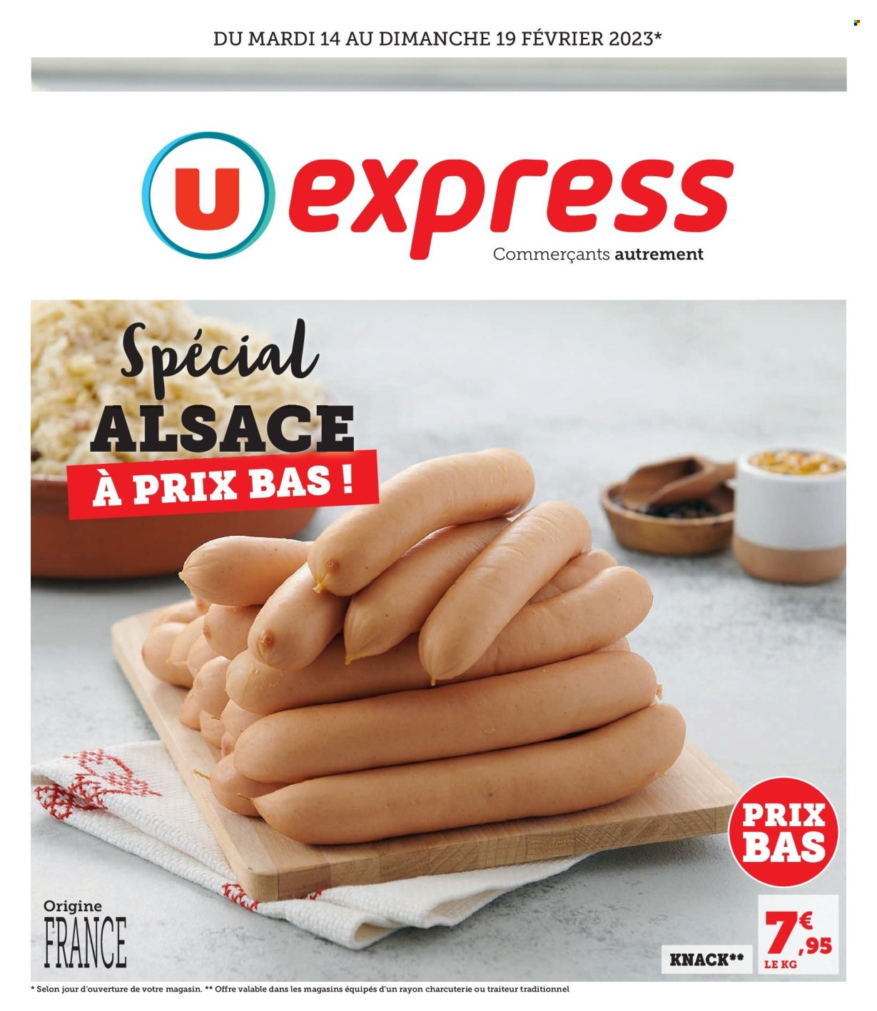 Catalogue U express - 14/02/2023 - 19/02/2023. Page 1