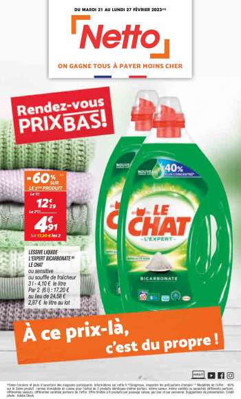 Catalogue Netto - 21/02/2023 - 27/02/2023.