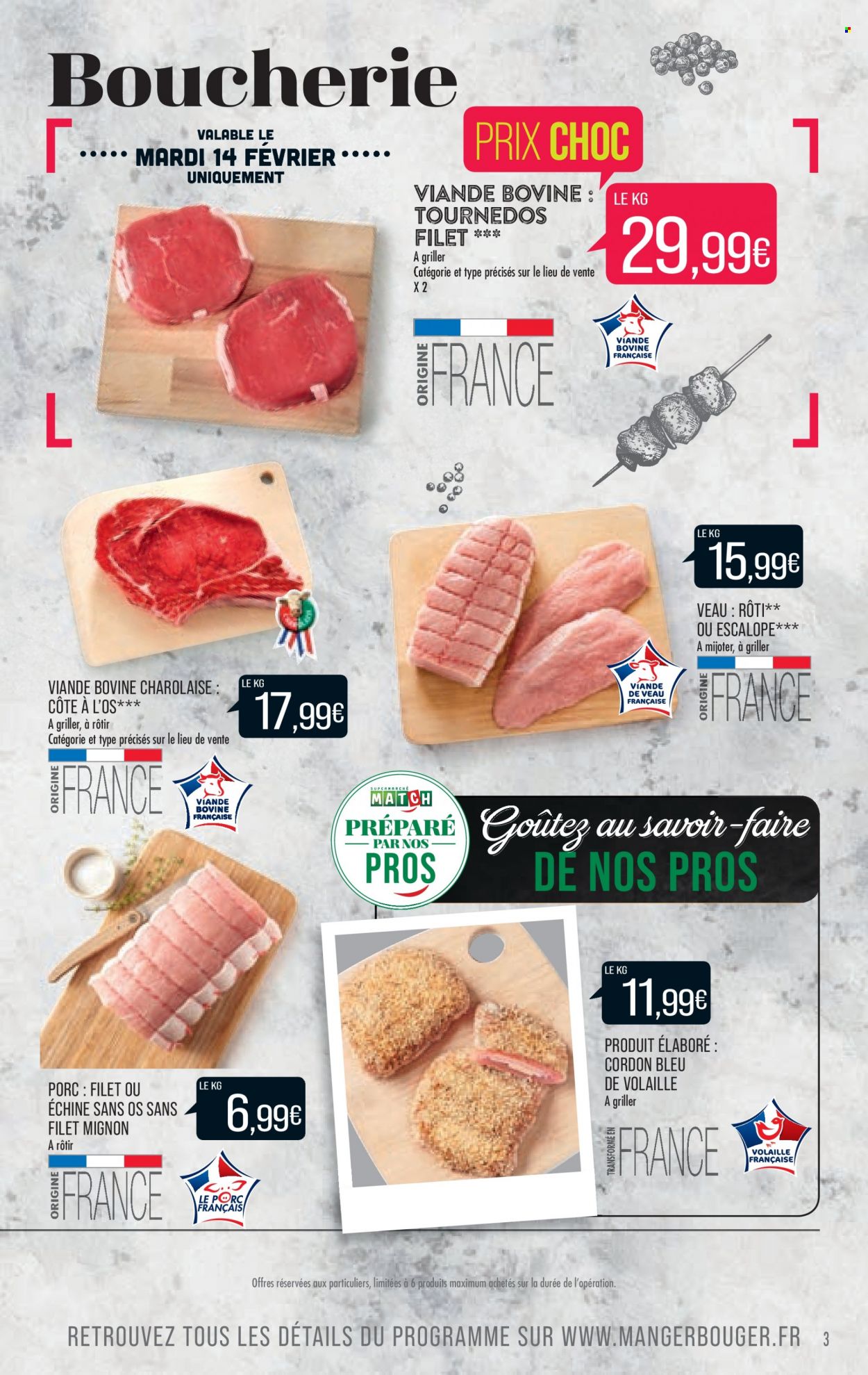 Catalogue Supermarché Match - 14/02/2023 - 19/02/2023. Page 3