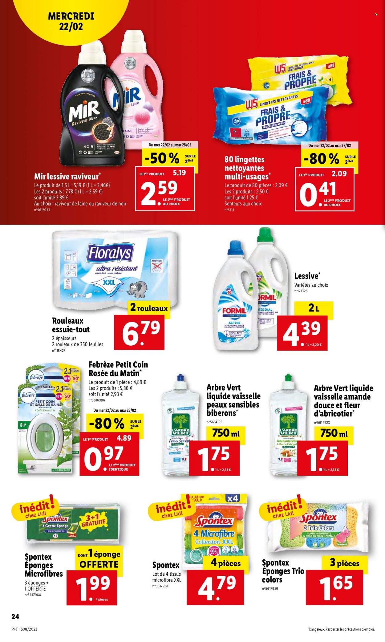 Catalogue Lidl - 22/02/2023 - 28/02/2023. Page 24
