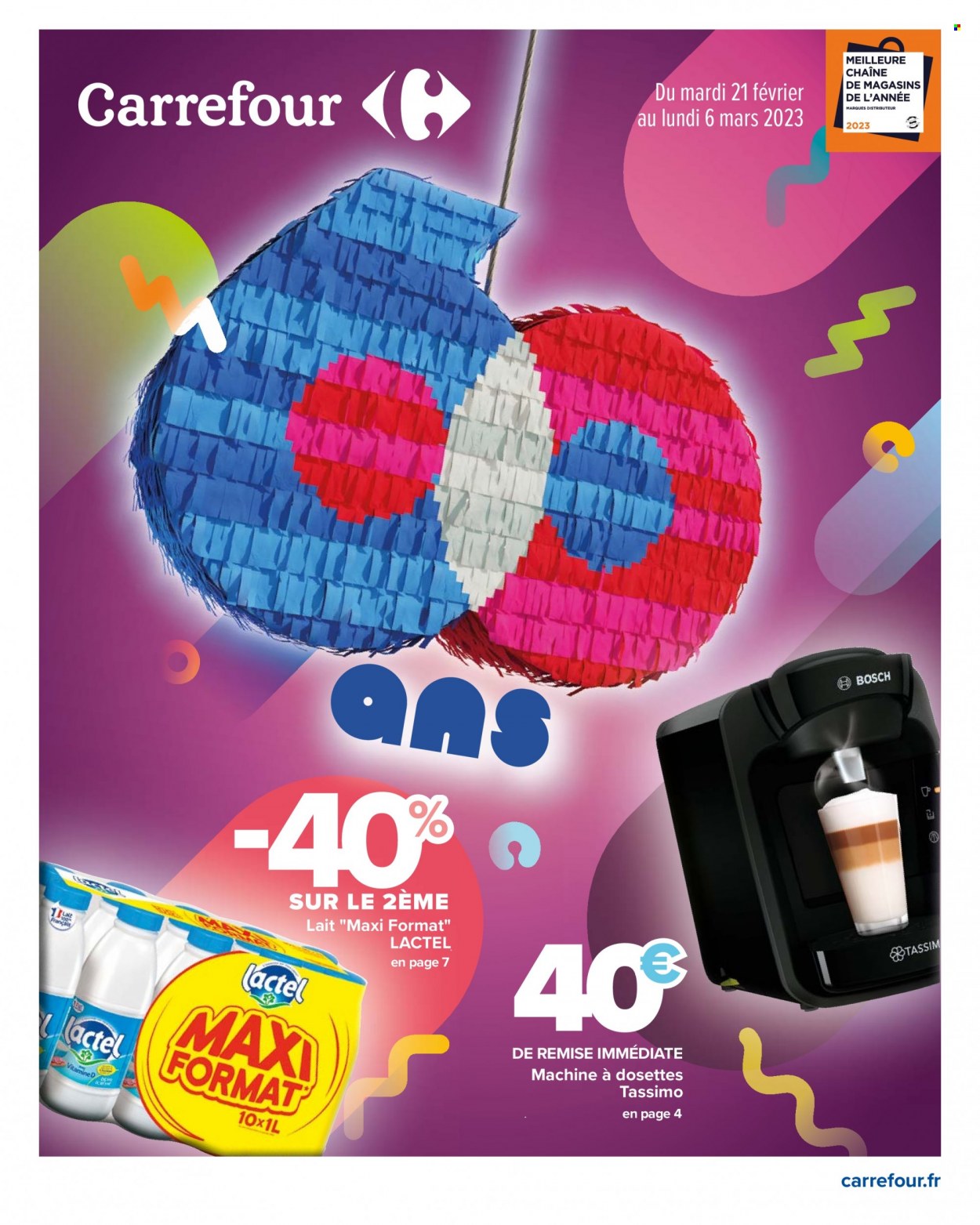 Catalogue Carrefour Hypermarchés - 21/02/2023 - 06/03/2023. Page 1