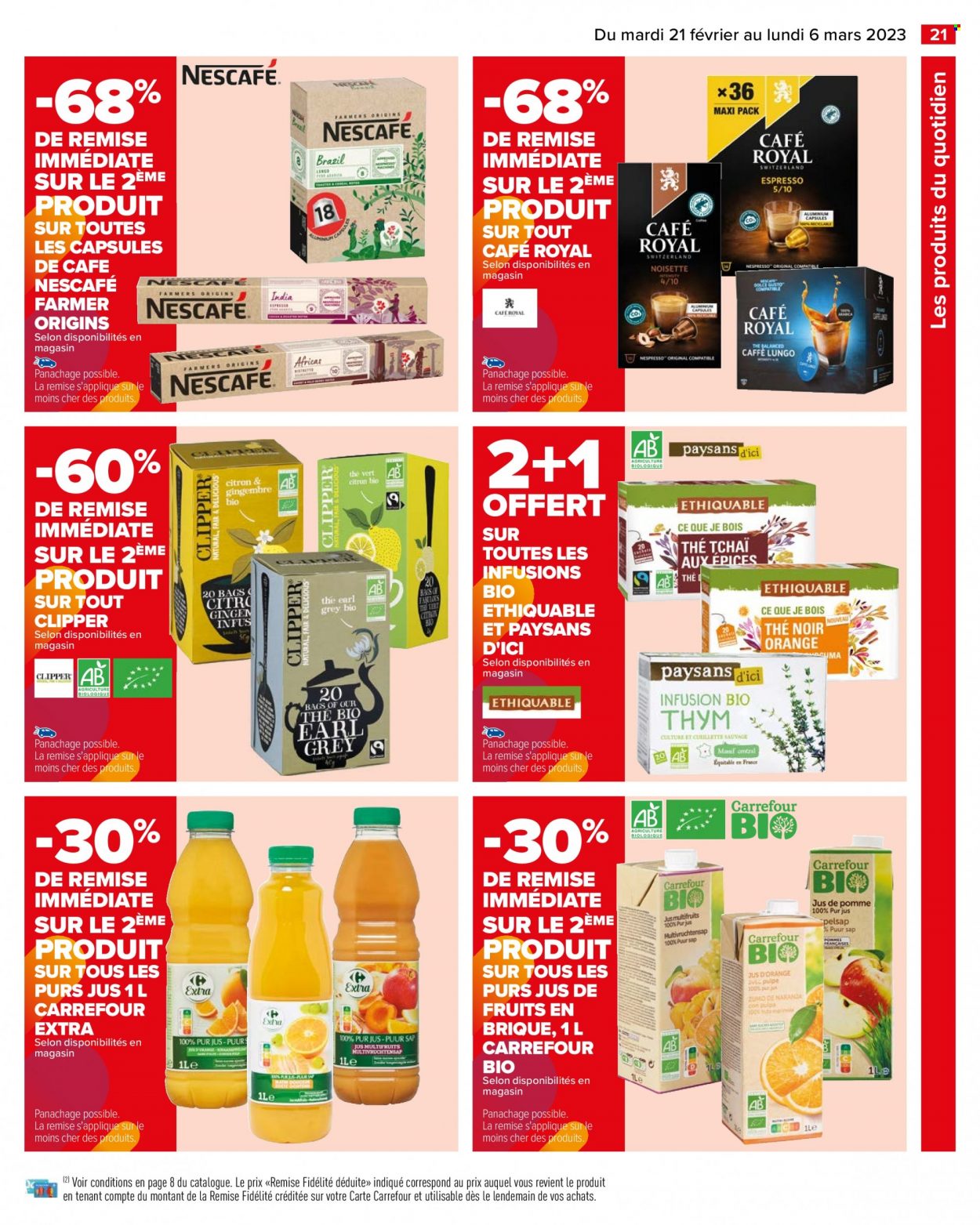 Catalogue Carrefour Hypermarchés - 21/02/2023 - 06/03/2023. Page 23