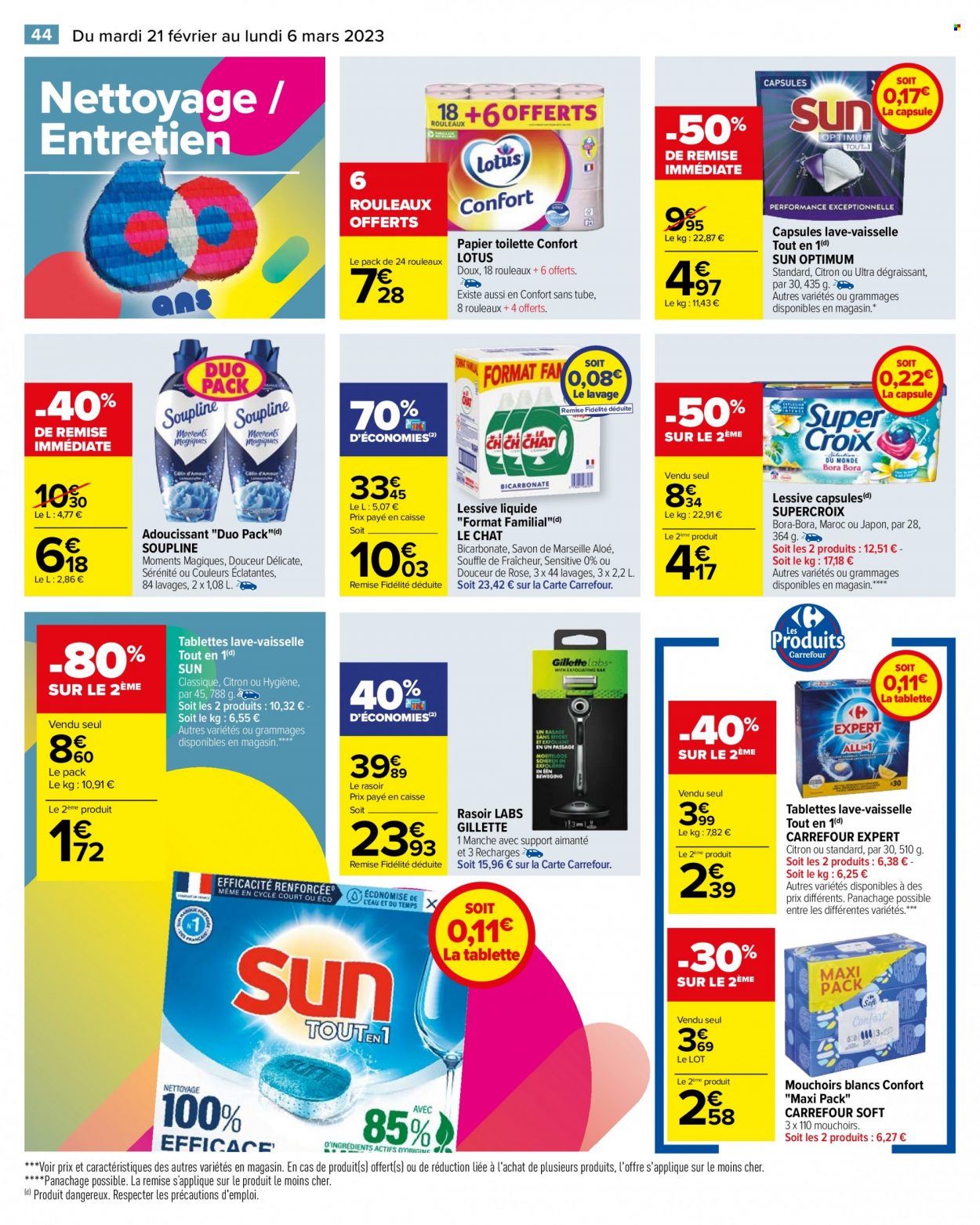 Catalogue Carrefour Hypermarchés - 21/02/2023 - 06/03/2023. Page 46